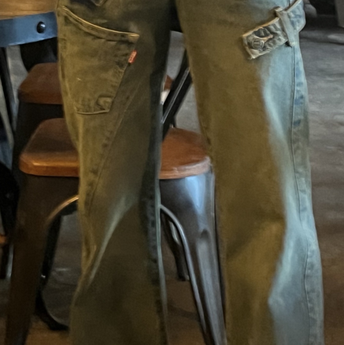 [KREAM 단독] ADSB Andersson Bell x Levi's Women Overlay Jean Tinted Indigo - 24FW 착용 스타일
