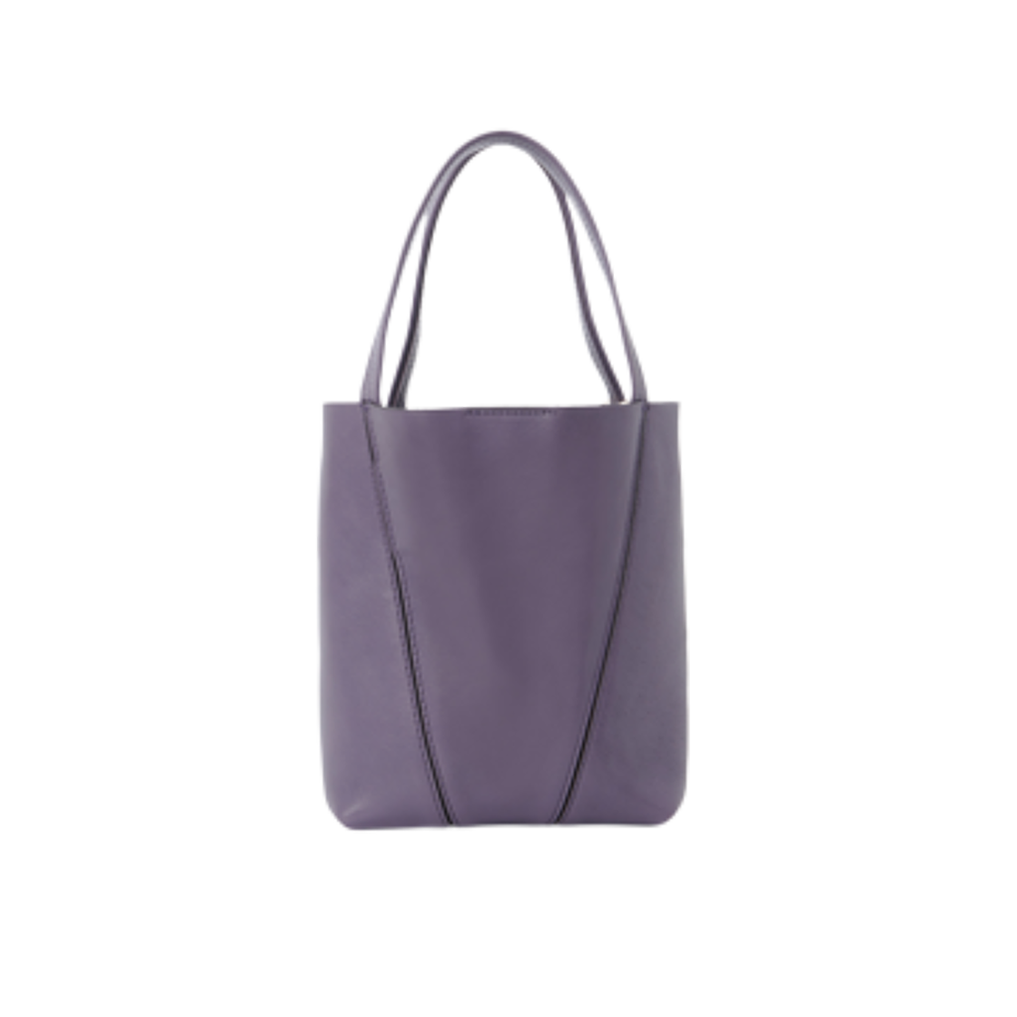 끌로에 그레인드 레더 스핀 스몰 토트백 쉐도우 퍼플(Chloe Spin Small Tote Bag in Grained Leather Shadow Purple) - 2