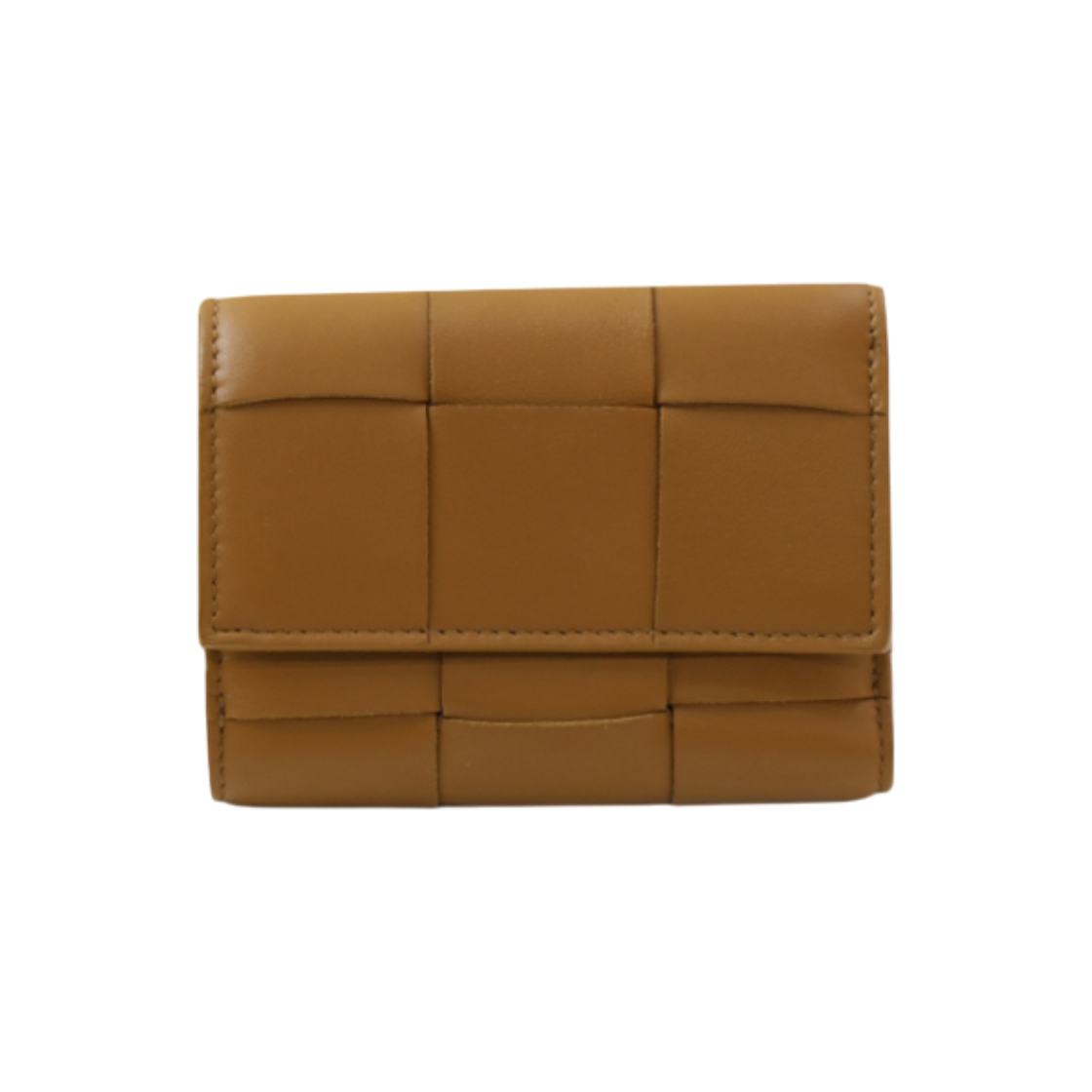 ITRATLFTAI69 Bottega Veneta 814686 Cassette Pre-Fold Wallet Brown
