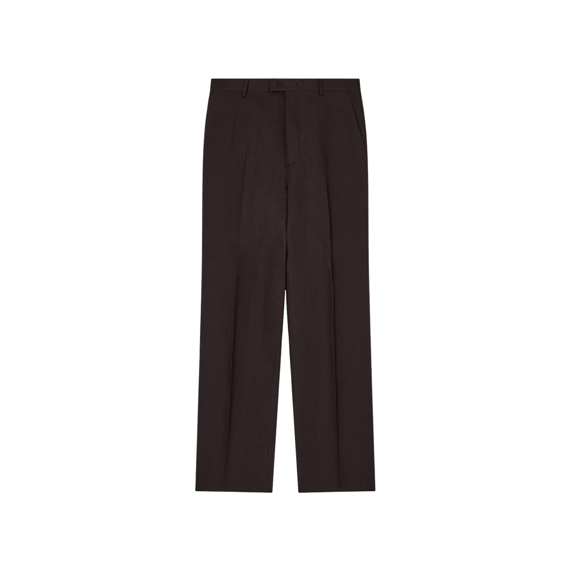 EM001868TE15992U6031 Emporio Armani Pure Linen Trousers Brown