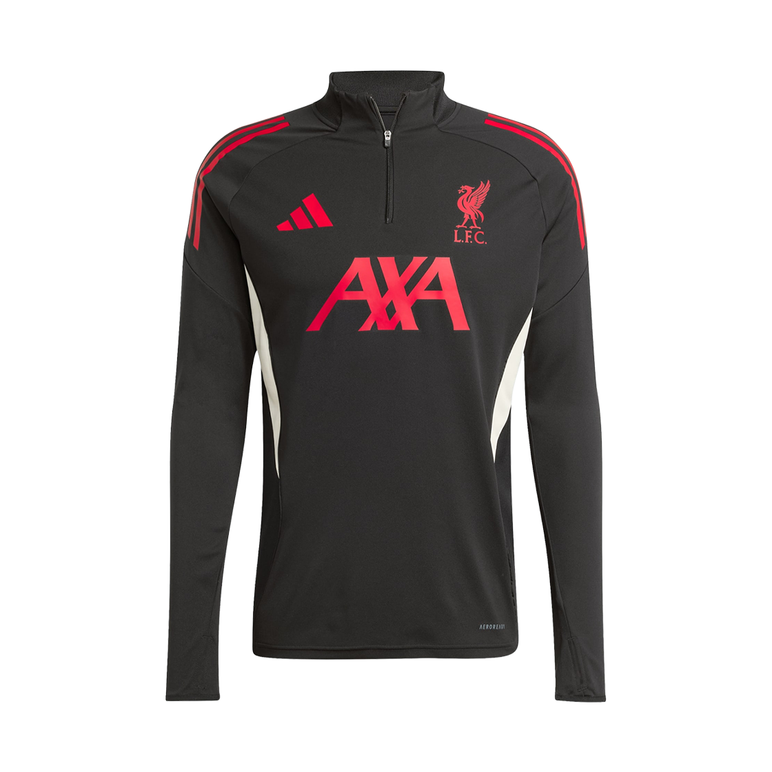 아디다스 리버풀 FC 티로 25 컴피티션 트레이닝 탑 블랙 - US 사이즈 (논 마킹 버전)(Adidas Liverpool FC Tiro 25 Competition Training Top Black - US Sizing (Non Marking Ver.)) - 1