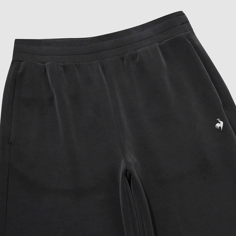 르꼬끄 스포르티브 여성 레귤러핏 샌드워싱 더블텐션 팬츠 - 블랙(QQ322OFP85)(le coq sportif Women's Regular Fit Sand Washed Double Tension Pants Black) - 5