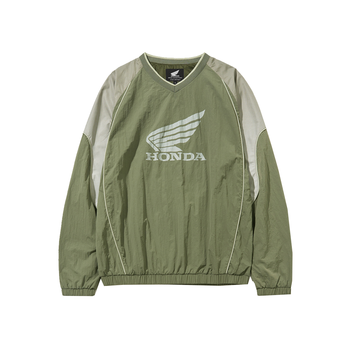 혼다 스피드 트랙 솔리드 나일론 롱 슬리브 카키
