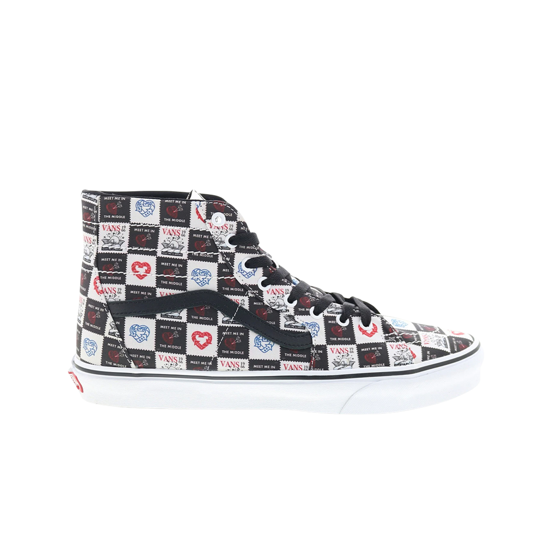 VN0A4U16B0A Vans Sk8-Hi Tapered Black True White