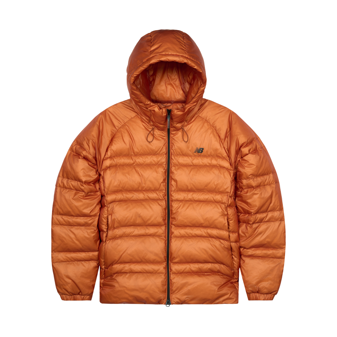 NBNPF41973-00-80 New Balance Flying 77 Superlight Hooded Goose Down Jacket Orange