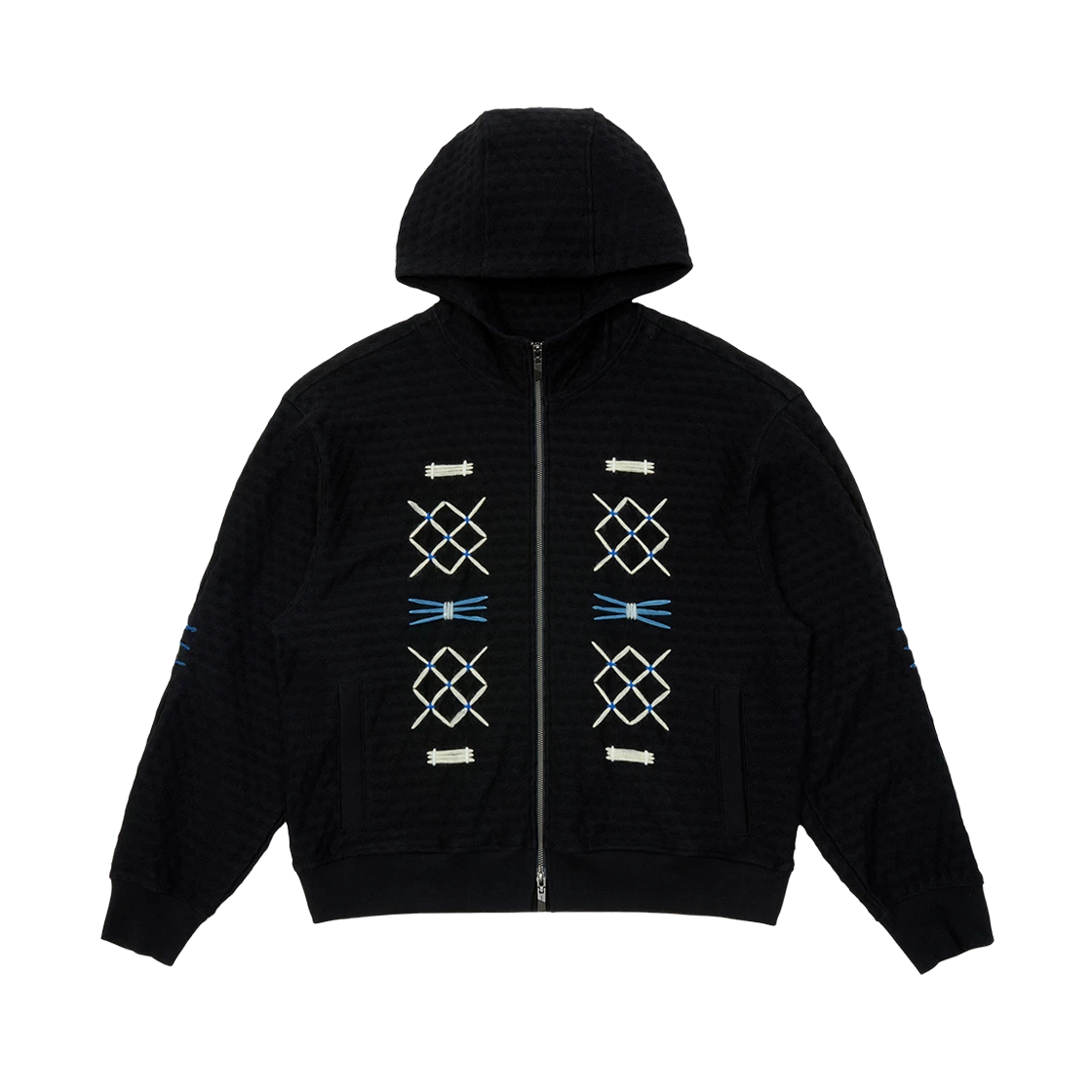 Ader Error Ader Error Hoodie Zip-Up Product. 25 Noir · M