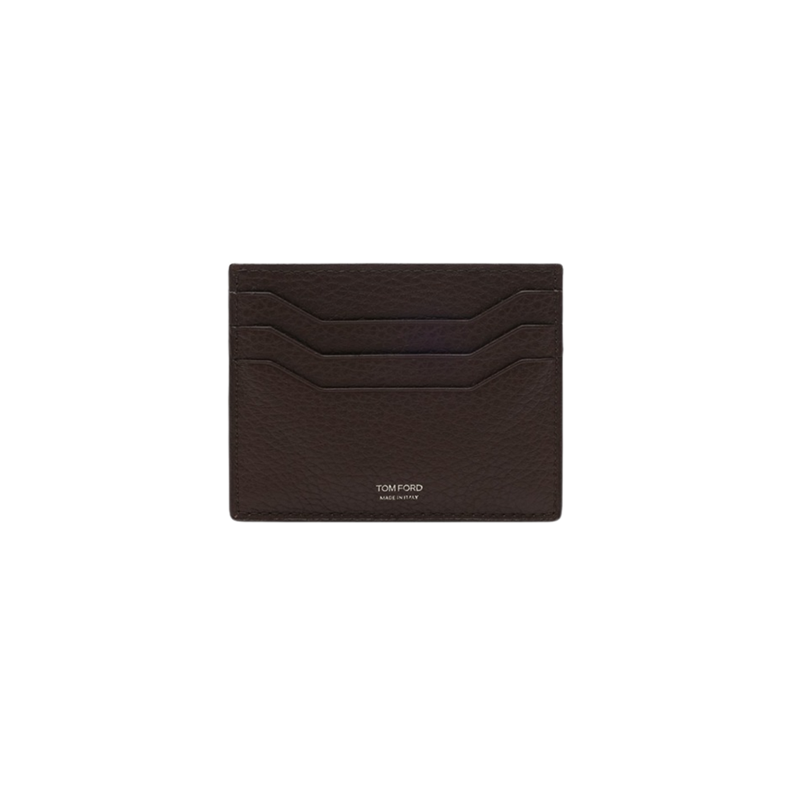 Y0167C-ALC-MLT Tom Ford TF Logo Card Holder Brown