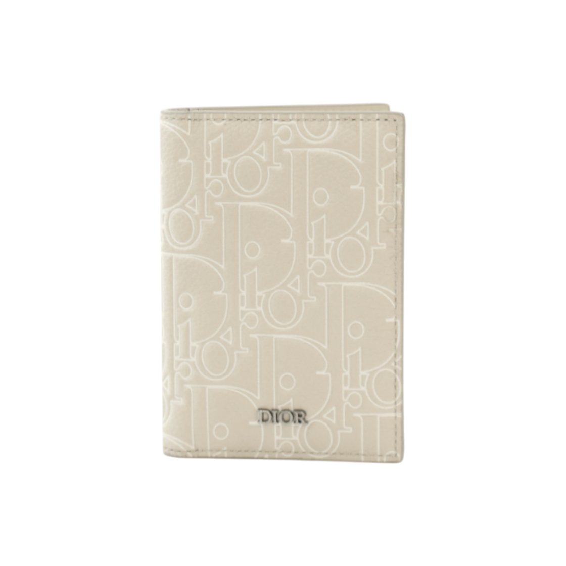 IT5OT88WCT4K Dior Vertical Two-Tier Cardholder Beige