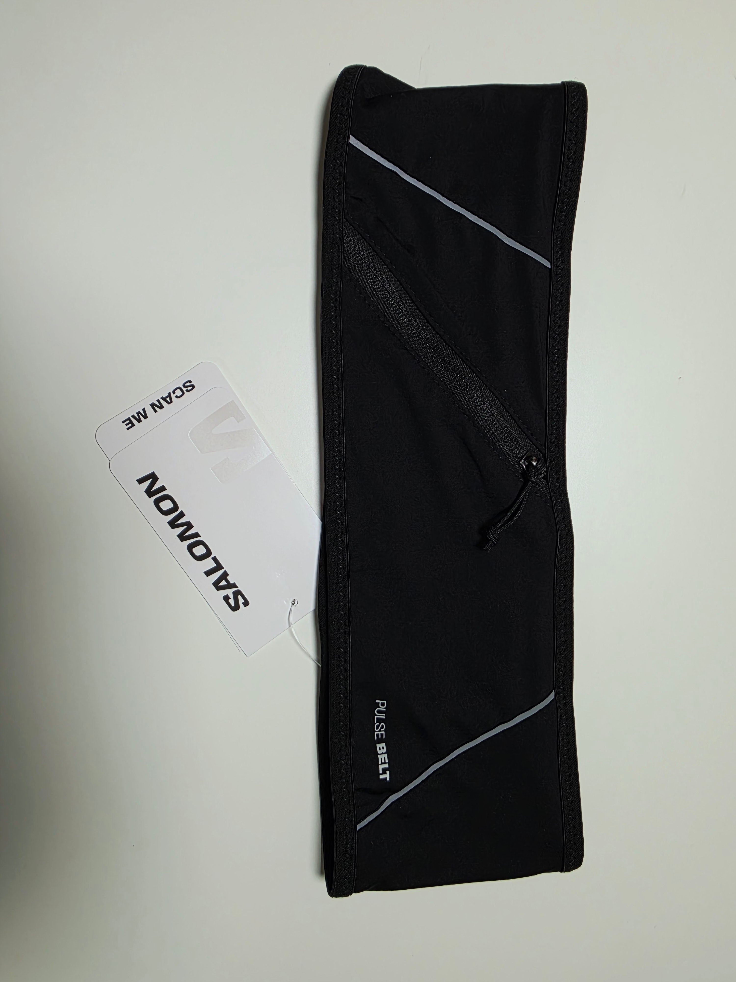Salomon Pulse Belt Black 착용 스타일 - 2