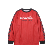 Honda Vingtage Racing Mesh Long sleeve Red