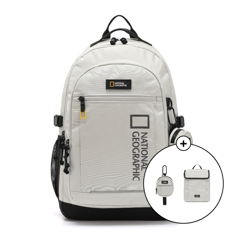 내셔널지오그래픽 마일드 백팩 베이지(National Geographic Mild Backpack Beige) - 2