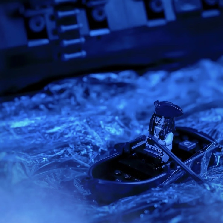 Lego Icons Captain Jack Sparrow's Pirate Ship 착용 스타일 - 3