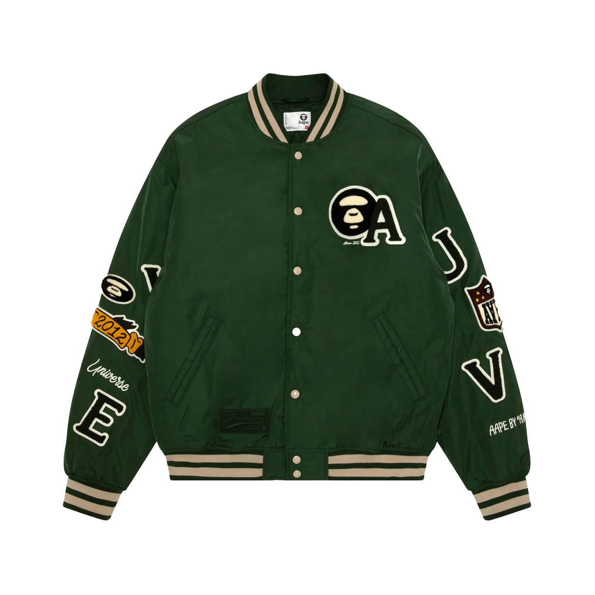 에이프 메인 자켓 다크 그린 - 25FW(AAPE Main Jacket Dark Green - 25FW)