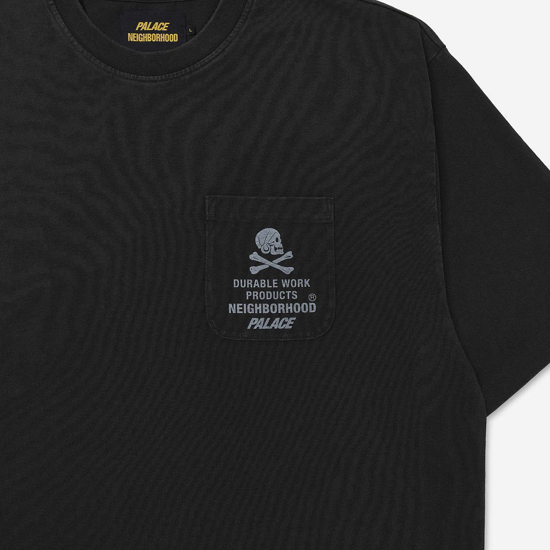 PALACE NEIGHBORHOOD Pocket T Shirt 黒M PALACE x NEIGHBORHOOD】Pocket T-Shirt Black - 25FW