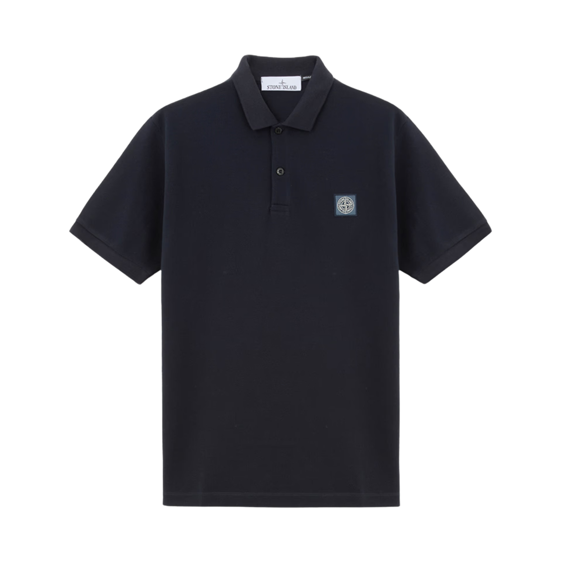 스톤 아일랜드 22R39 코튼 피케 폴로 셔츠 네이비 블루 - 23FW(Stone Island 22R39 Cotton Pique Polo Shirt Navy Blue - 23FW)