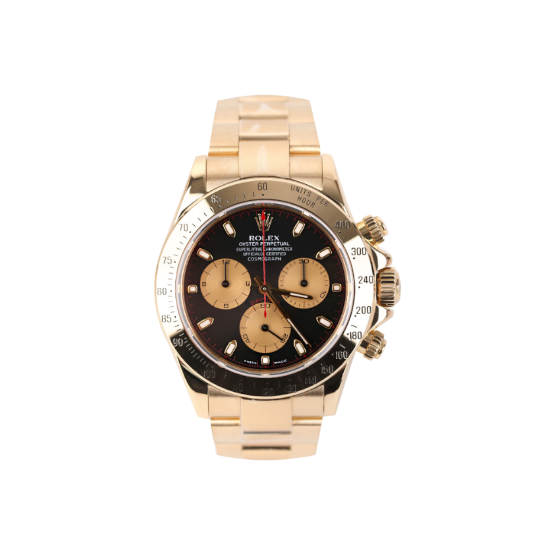 롤렉스 116528 데이토나 폴뉴먼 금통 역팬더 40mm(Rolex Daytona Paul Newman Gold Case Reverse Panda 40mm)