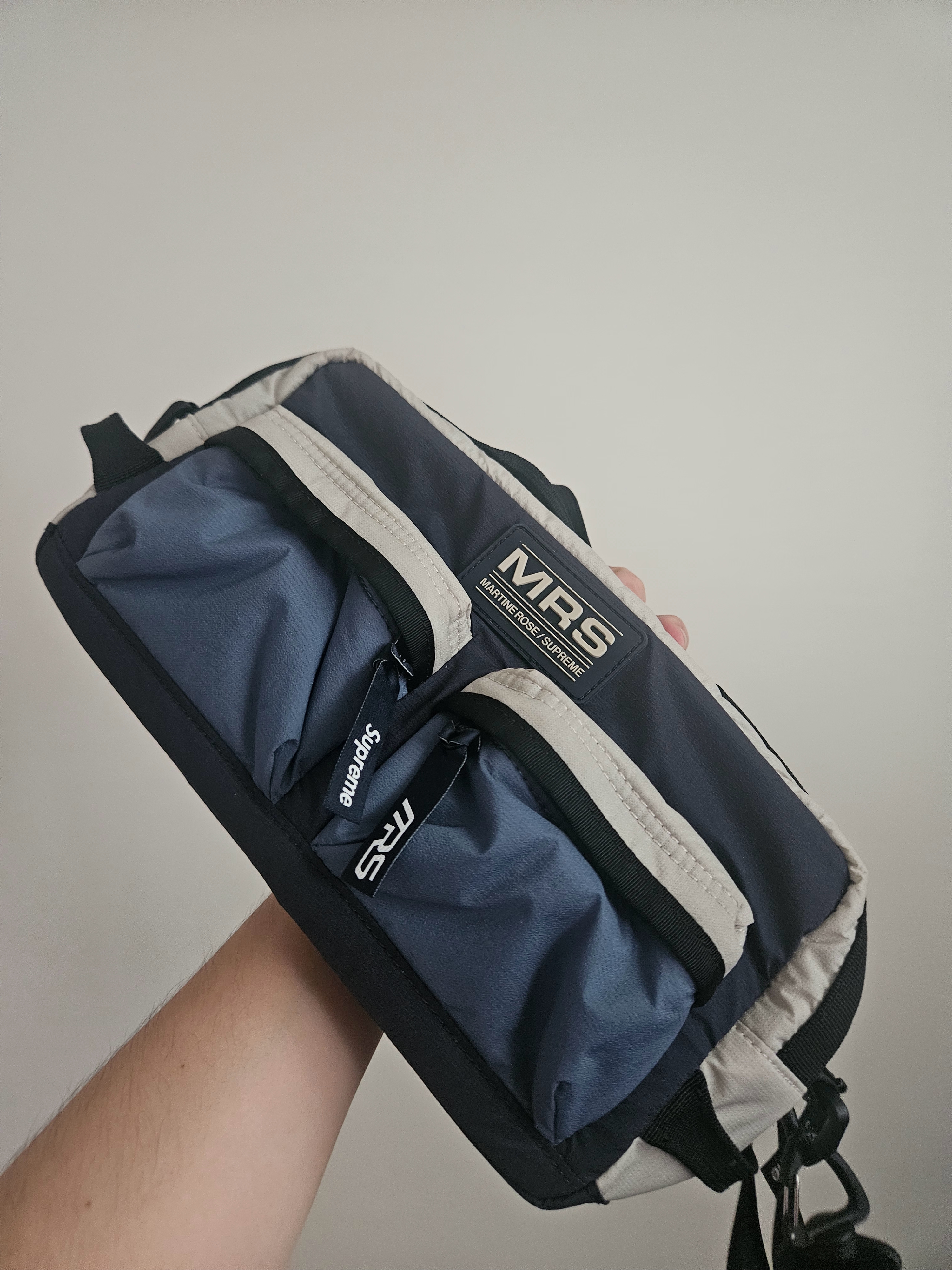 Supreme x Martine Rose Mini Duffle Bag Multicolor - 24FW 착용 스타일