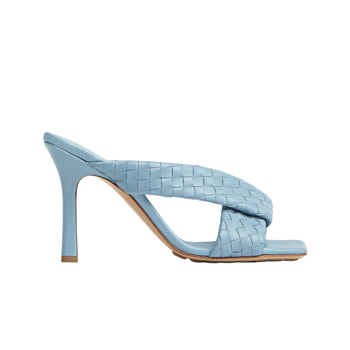 (W) 보테가 베네타 리바 뮬 뉴 아이스((W) Bottega Veneta Riva Mule New Ice)