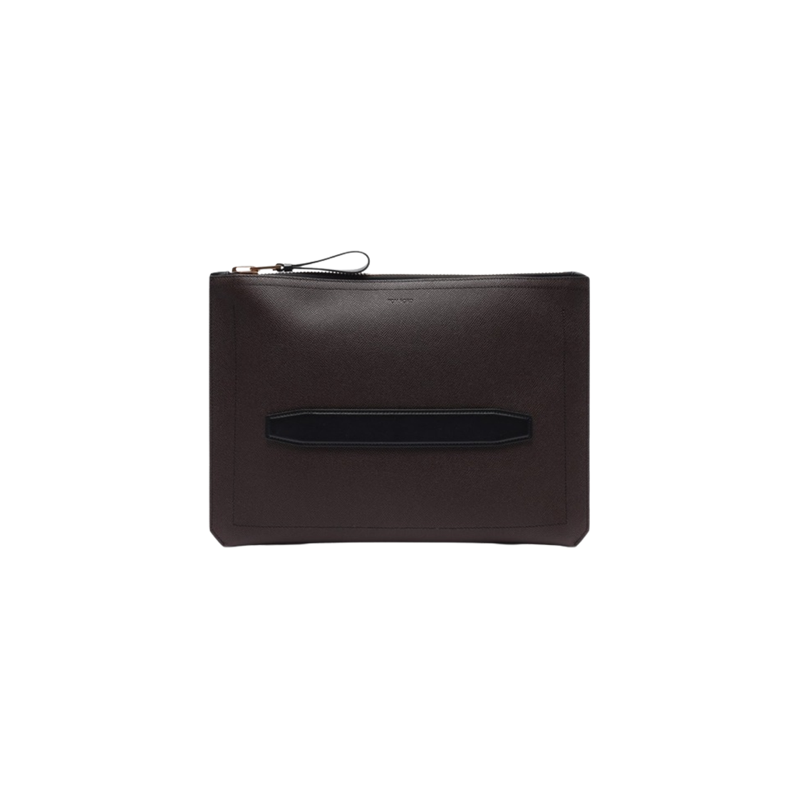 H0271-LCL080G-3BN18 Tom Ford Buckley Clutch Chocolate Black