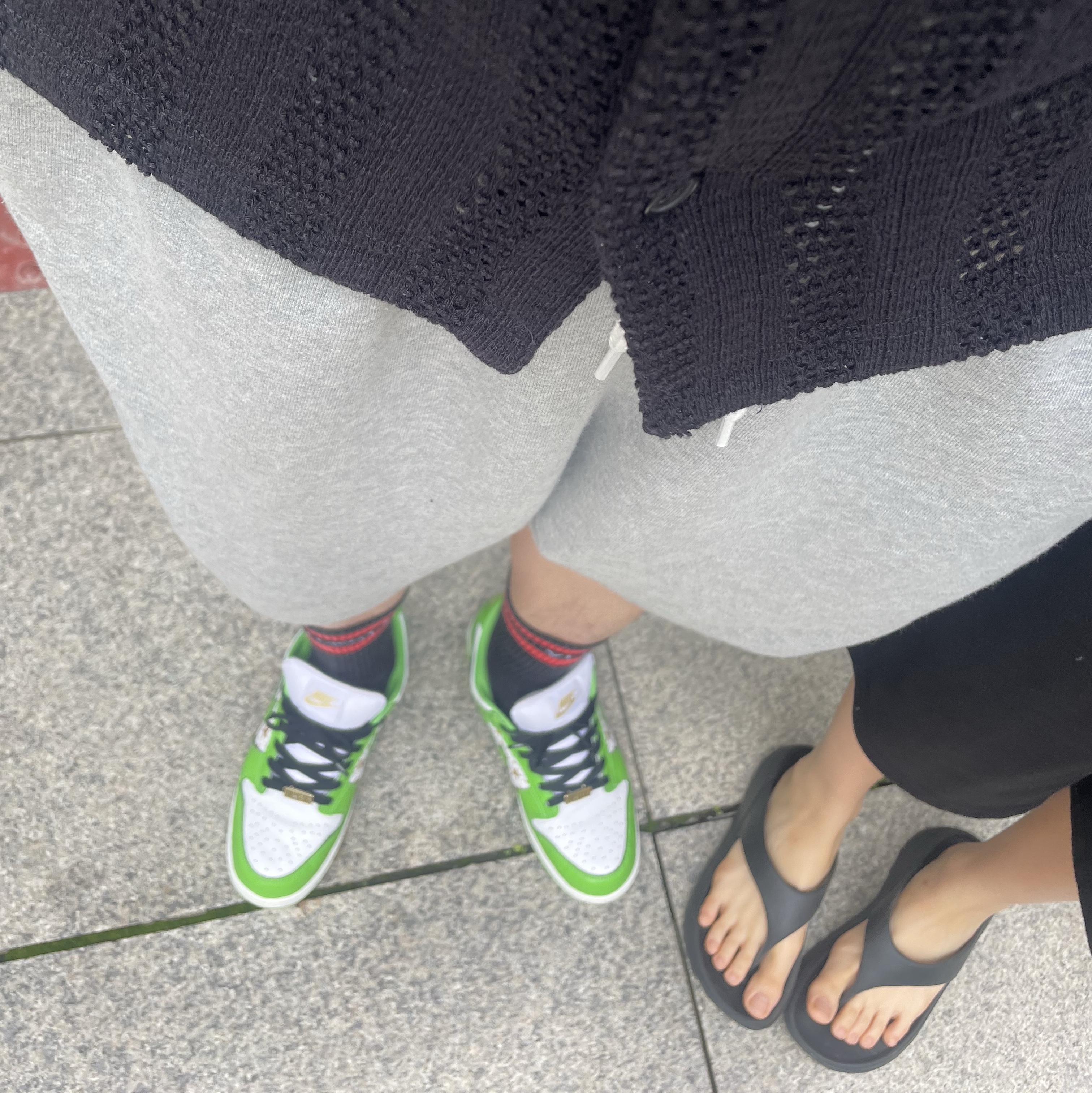 Nike x Supreme SB Dunk Low Mean Green 착용 스타일 - 2