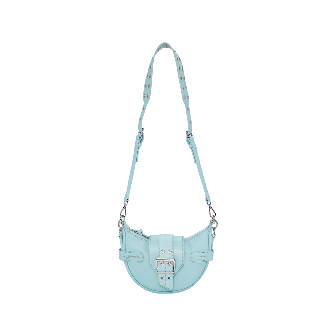 가니 나일론 버키 백 아이시 블루(Ganni Nylon Bucky Bag Icy Blue) - 1
