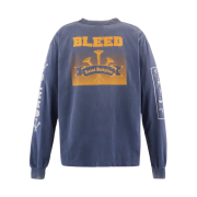 Saint Mxxxxxx x Babylon Saint Babylon L/S T-Shirt Navy - 25AW