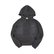 Covernat X Undermycar Destroyed Patch Hoodie Charcoal