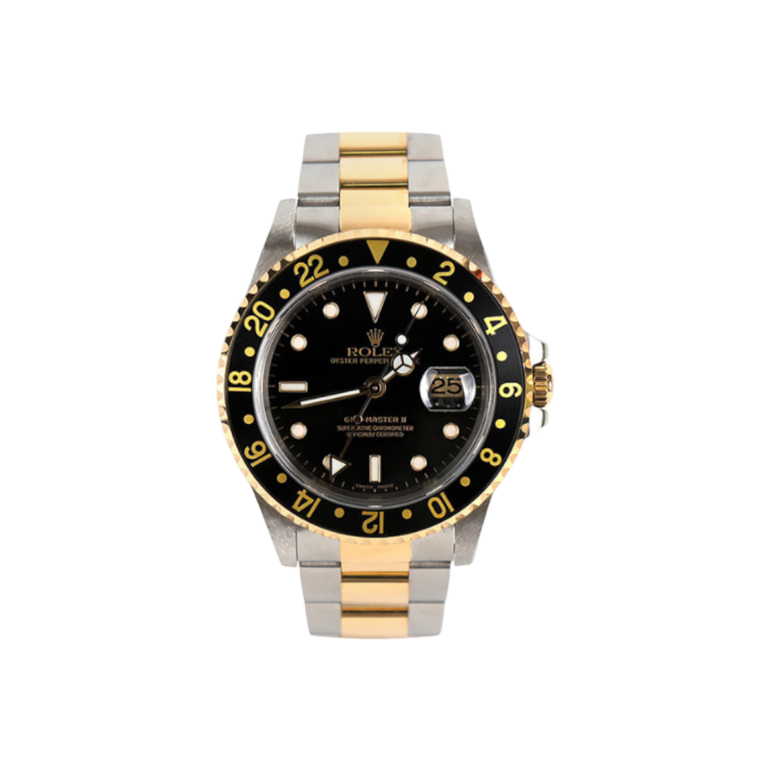 롤렉스 16713 지엠티마스터2 콤비 블랙 40mm(Rolex GMT-Master II Black Dial 40mm Combi)