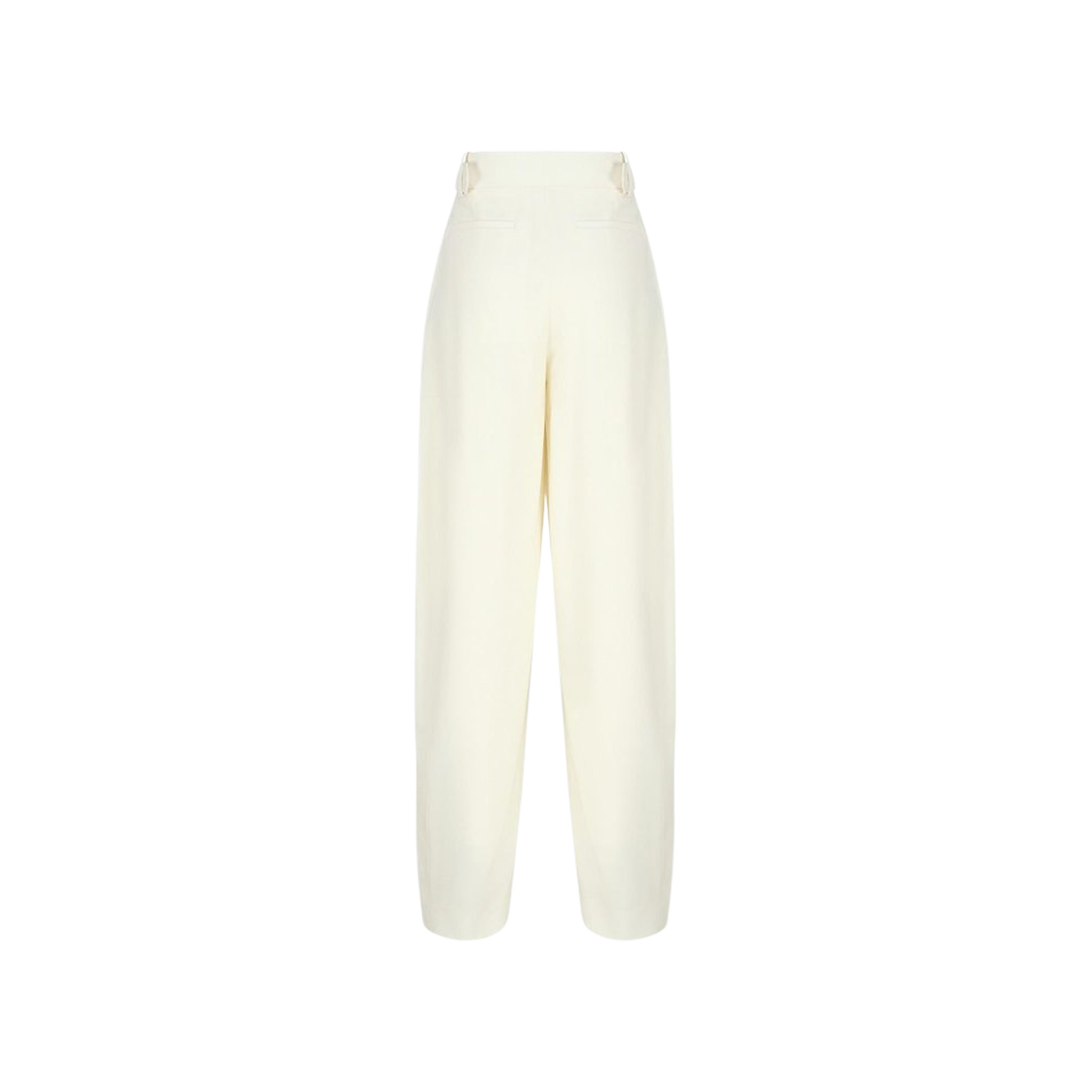(W) 스텔라 맥카트니 와이트 플리티드 팬츠 크림((W) Stella McCartney Wide Pleated Pants Cream) - 2