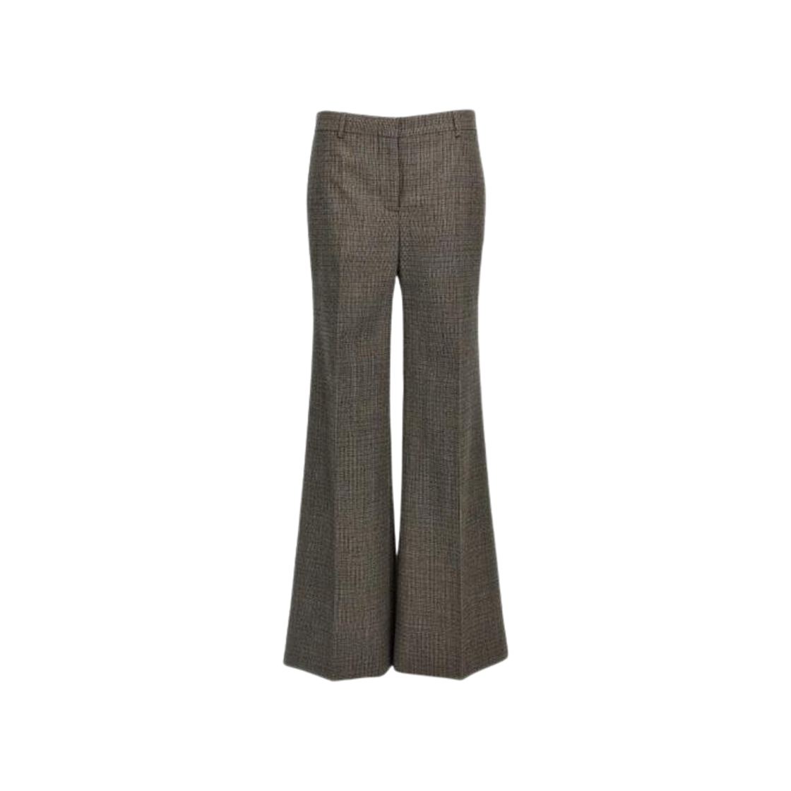 6402263EJ7902425 (W) Stella McCartney Houndstooth Foot Pants Grey