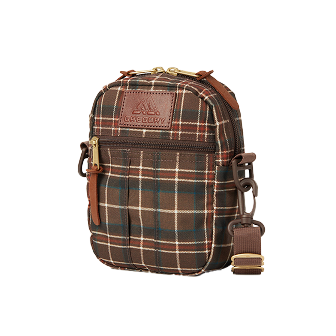 08JT2127 Gregory Quick Pocket M Woodland Plaid