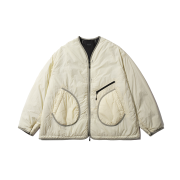[FW25] moif Mil Liner Jacket Ecru
