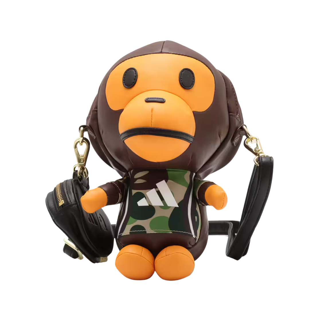 JZ7448 Adidas x BAPE Baby Milo Bag Auburn