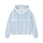 NEFNEF Lace Frill Jumper Blue