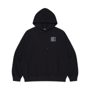 HDEX Crack Printed Hoodie Black
