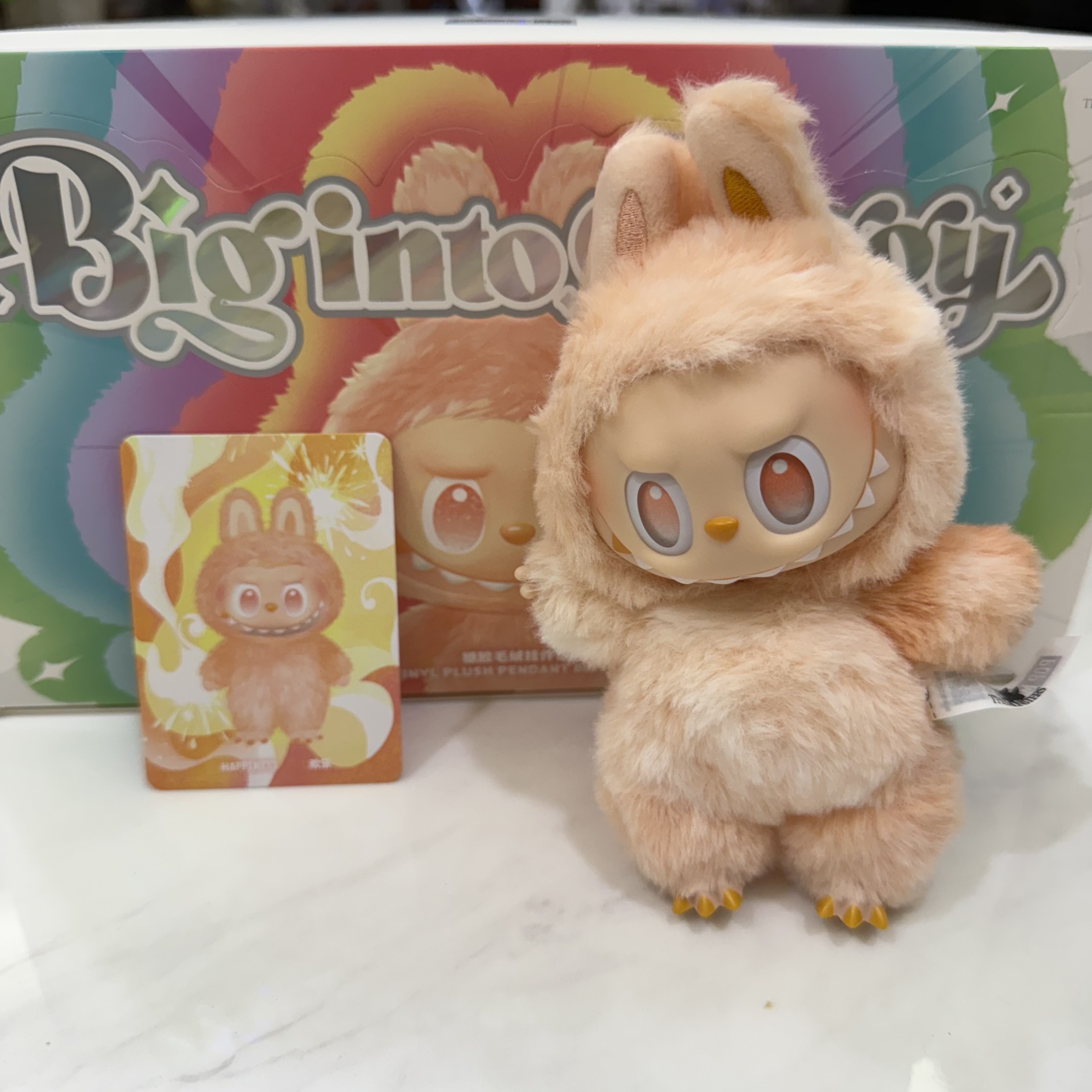 Pop Mart Labubu The Monsters Highlight Series Sealed Case (6 Blind Boxes), Pop Mart Labubu The Monsters Highlight Series Loyalty Keyring (Opened Case) 착용 스타일 - 4