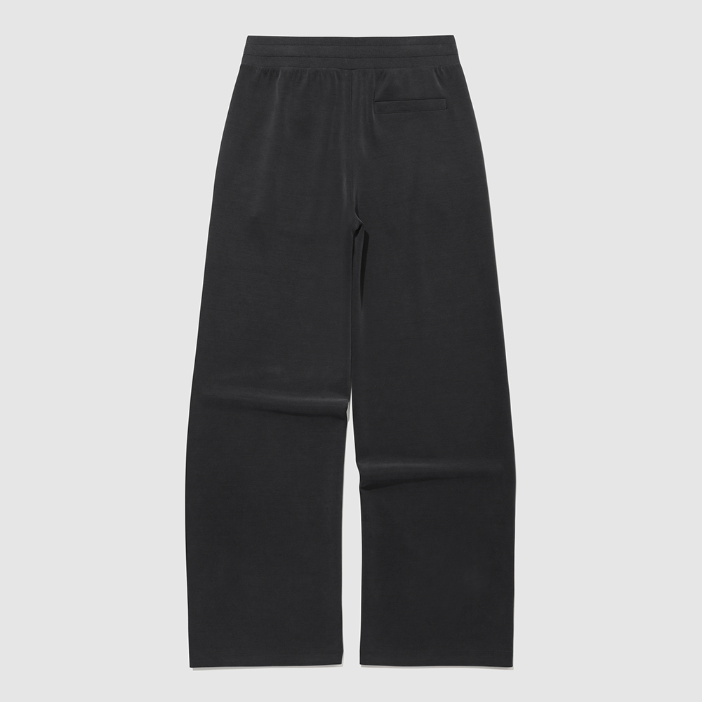 르꼬끄 스포르티브 여성 레귤러핏 샌드워싱 더블텐션 팬츠 - 블랙(QQ322OFP85)(le coq sportif Women's Regular Fit Sand Washed Double Tension Pants Black) - 3