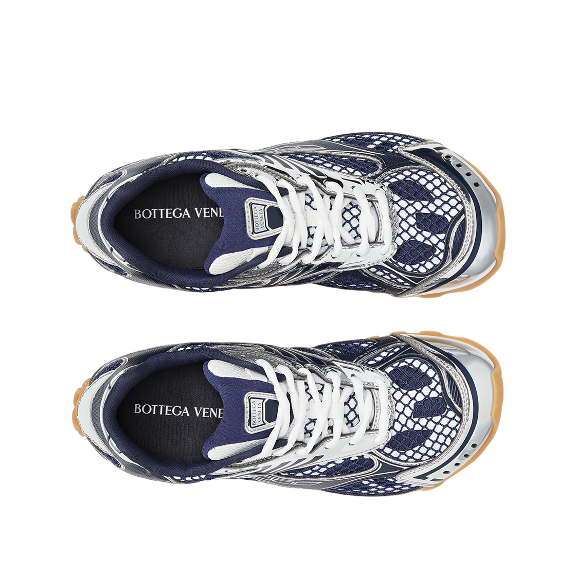 (W) 보테가 베네타 오빗 스니커즈 어비스 실버((W) Bottega Veneta Orbit Sneakers Abyss Silver) - 2