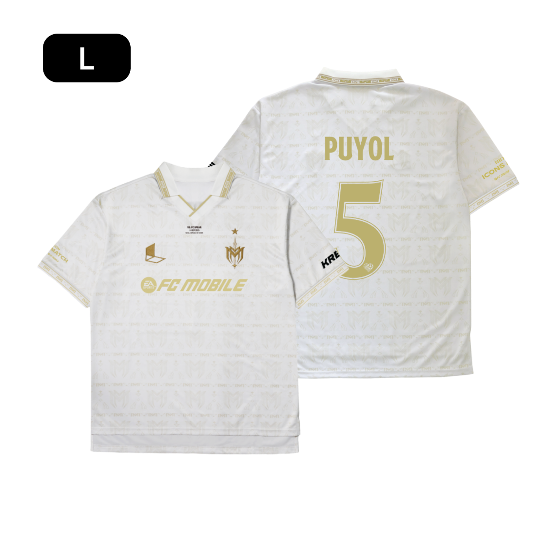 [프리오더] 실드 유나이티드 유니폼 화이트 L (마킹)([PRE-ORDER] SHIELD UTD Jersey White L (Marking))