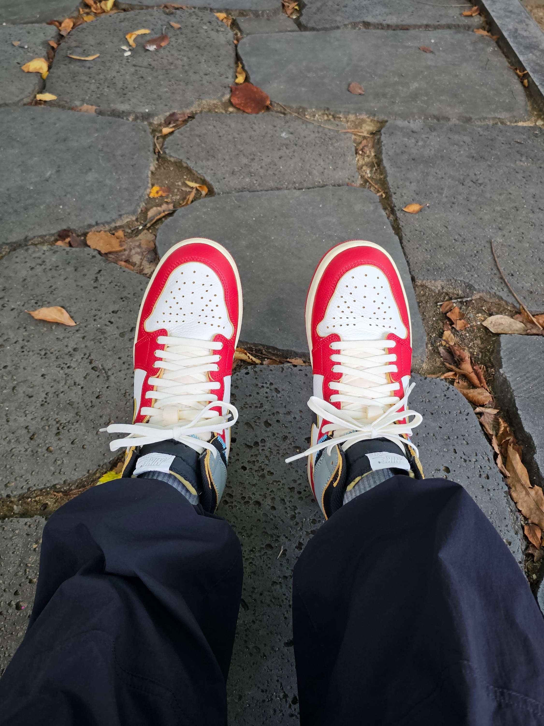Jordan 1 x Union Retro High OG Chicago Shadow 착용 스타일