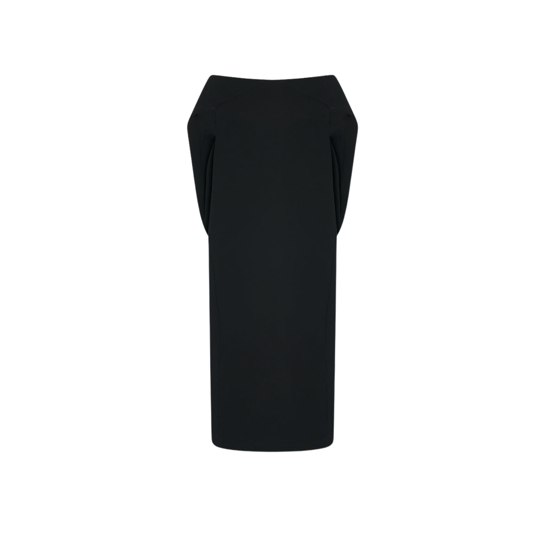 (W) 더 로우 아니타스 울 드레스 블랙((W) The Row Anitas Wool Dress Black)