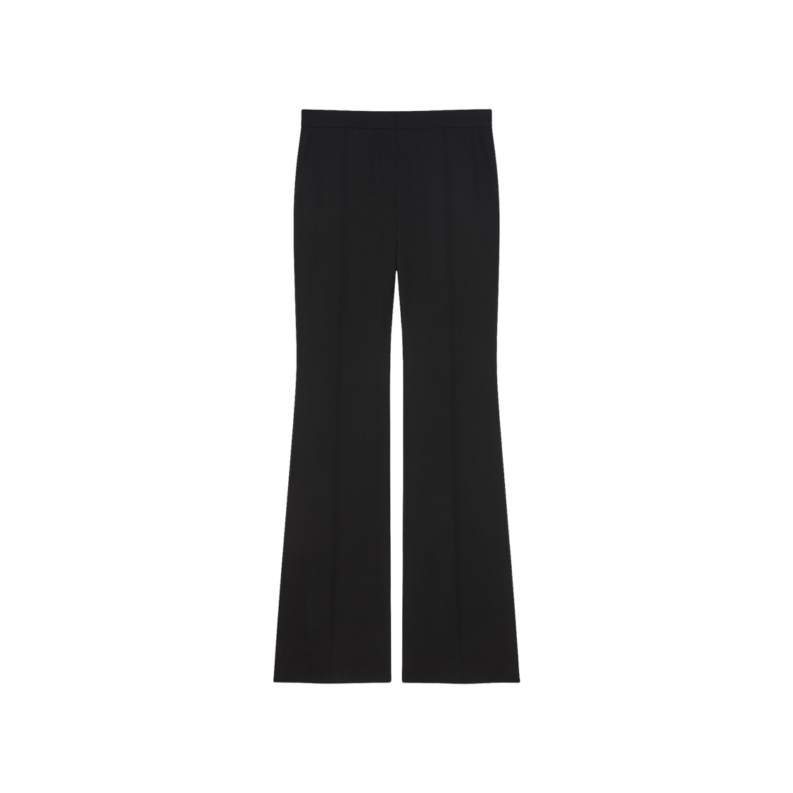 (W) 지방시 울 부츠컷 테일러드 팬츠 블랙((W) Givenchy Bootcut Tailored Pants In Wool Black)