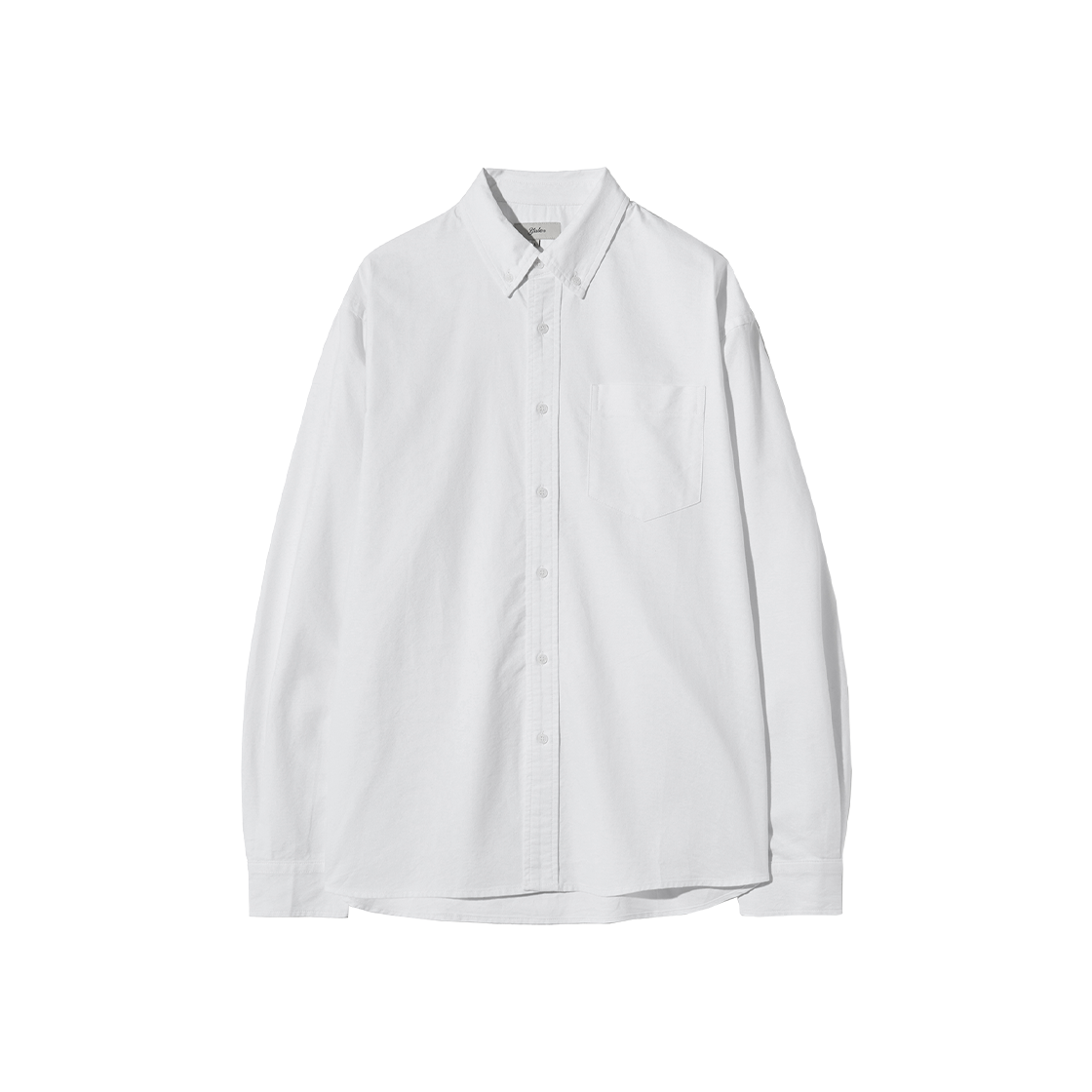 YFF1SH301AWH Yale 100% Cotton Oversized Oxford Shirt_White