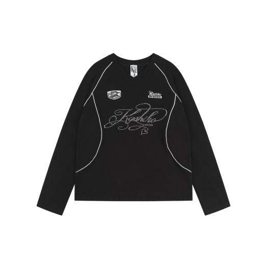 카시코 레오파드 프린트 숄더백 블루 그레이 | Kashiko | KREAM