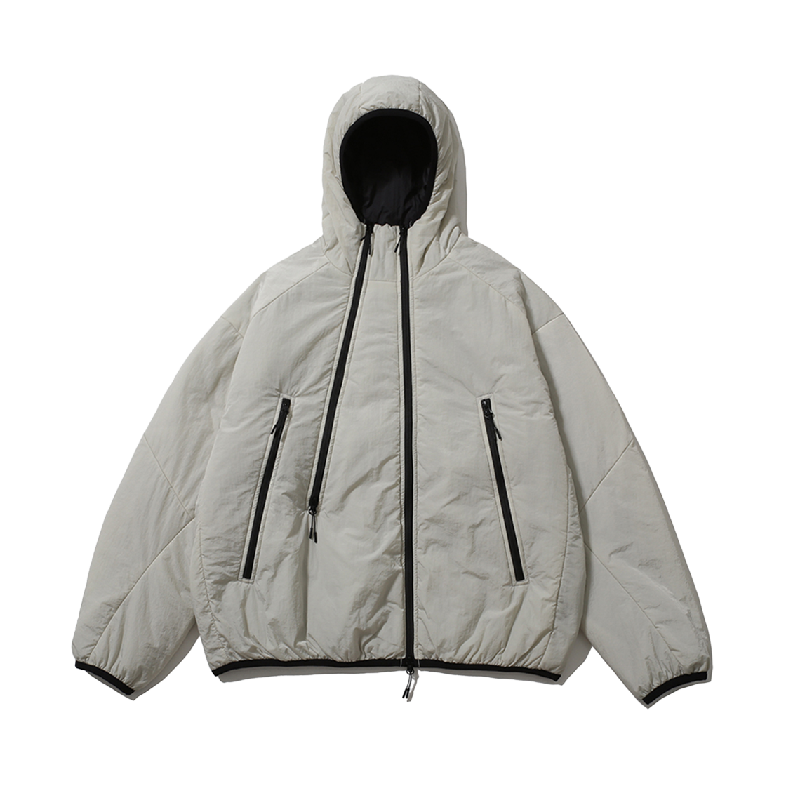 [FW25] 모이프 더블 집 인슐레이트 파카(ver.2) 오이스터