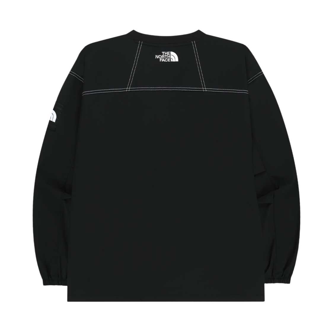 노스페이스 로고 크루넥 블랙 - 25FW(The North Face Logo Crewneck Black - 25FW) - 2