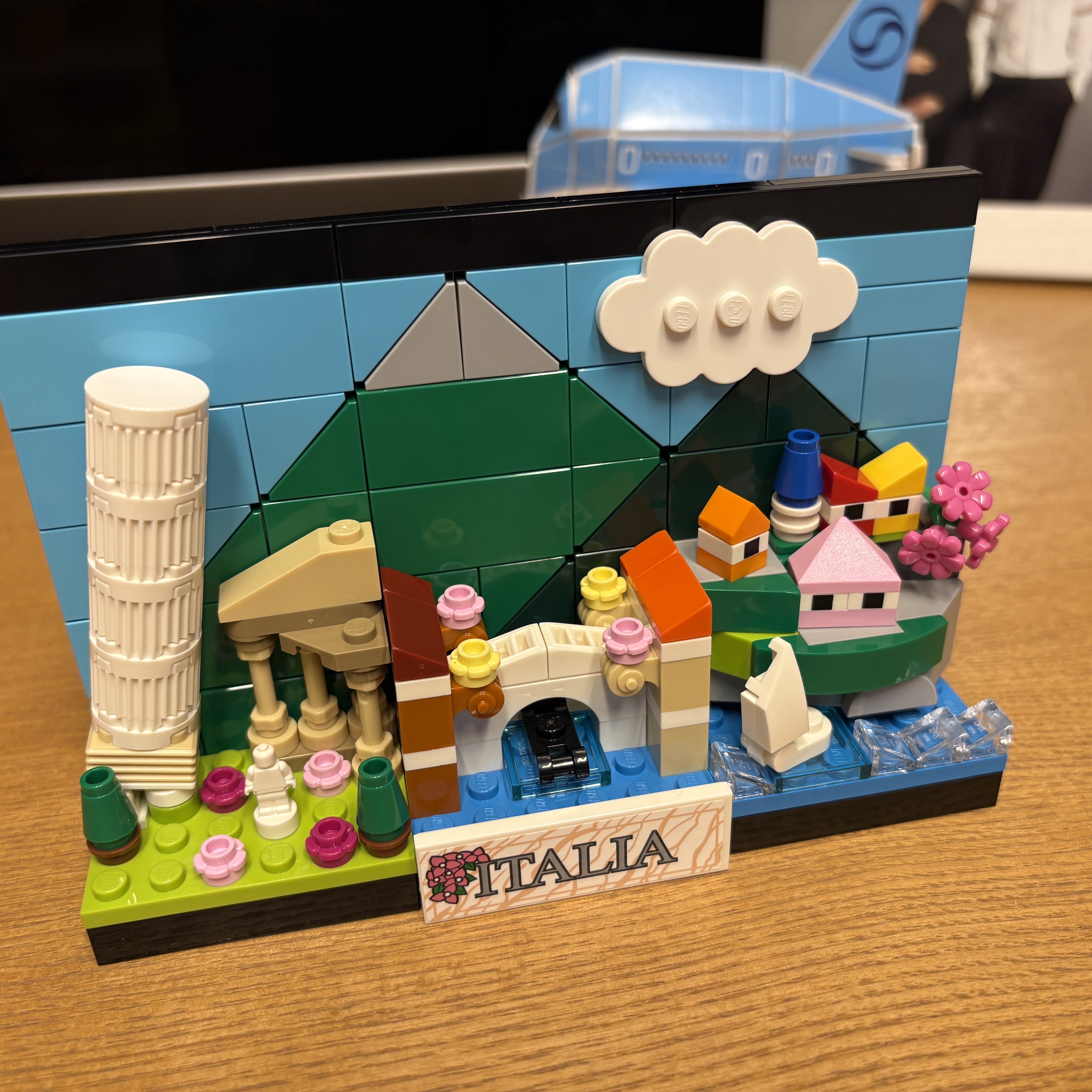 Lego New York Postcard, Lego Italy Postcard 착용 스타일 - 5