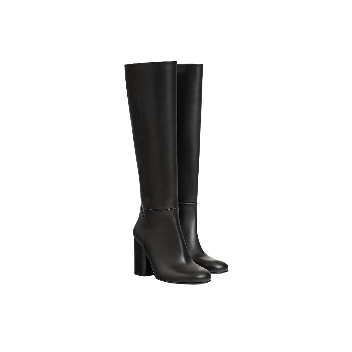 (W) 에르메스 리지에르 90 부츠 카프스킨 & 누아((W) Herems Lisiere 90 Boots Calfskin & Noir) - 2