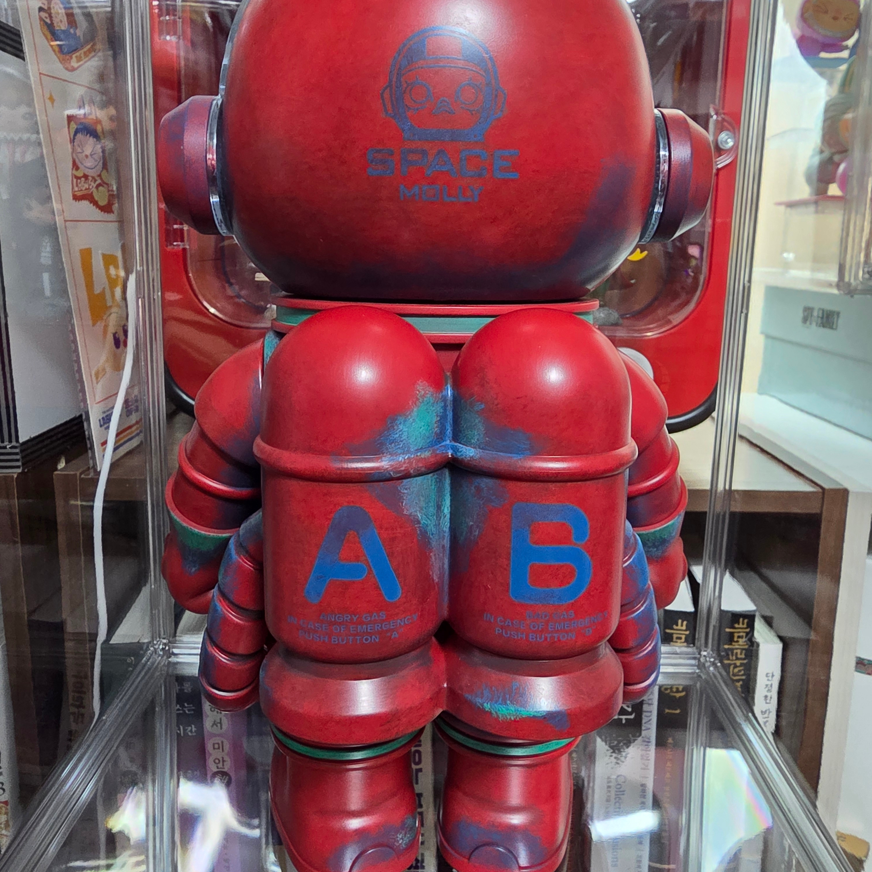 Pop Mart Mega Space Molly Hello Moon Mega Sapce Molly 400% 착용 스타일 - 3