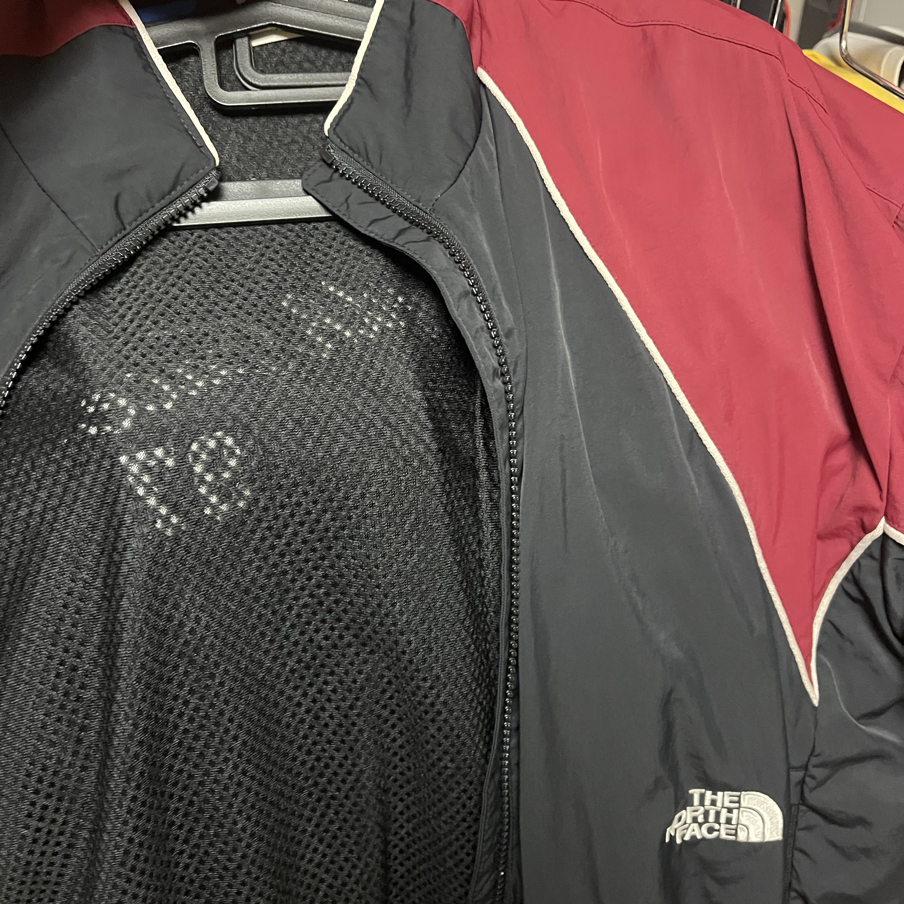 The North Face TNF Crew Jacket Black - 25SS 착용 스타일